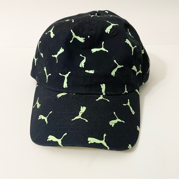 Puma Adjustable Baseball Cap Hat All Over Puma Print - Picture 1 of 16